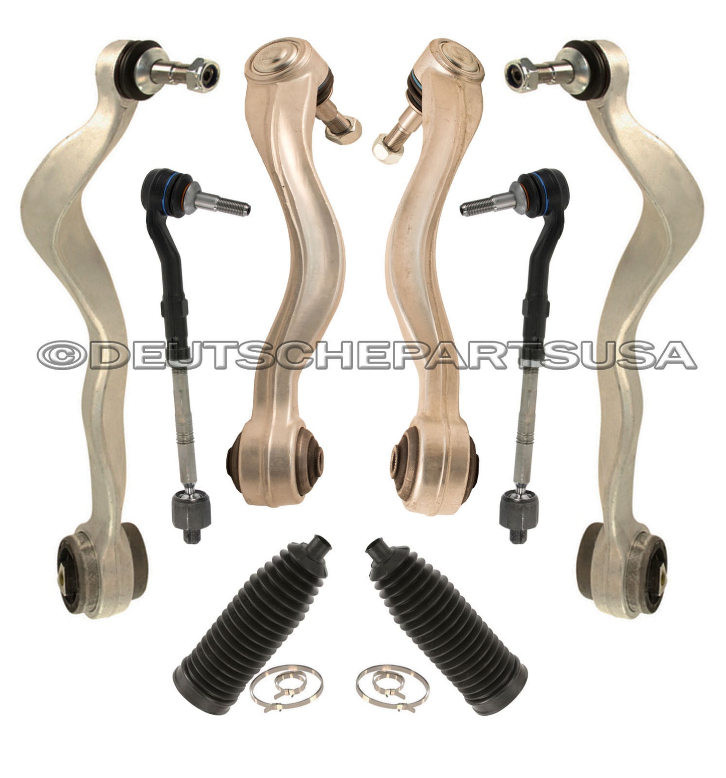FRONT CONTROL THRUST Arm ARMS BALL JOINTS Tie Rods BMW E63 E64 Suspension Kit 10