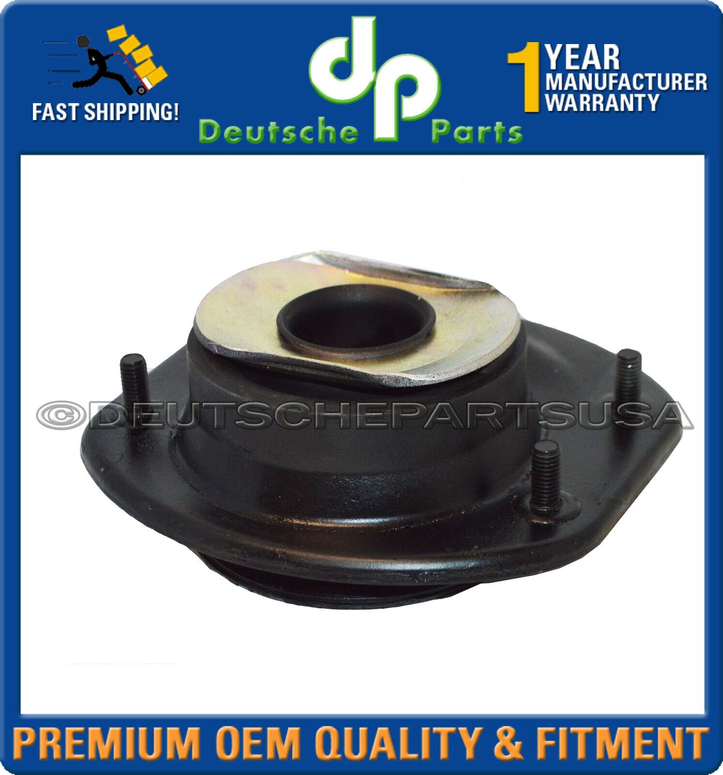 Porsche 911 964 Front Upper Strut Shock Mount Bearing L+R 96434301802 Set of 2