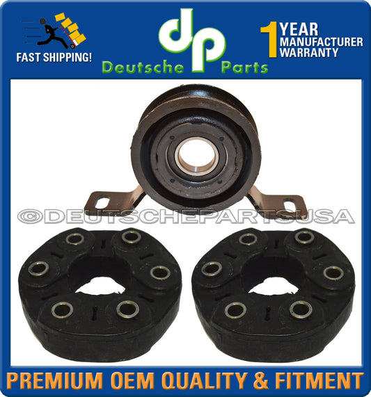 Jaguar S-Type Driveshaft Center Support Bearing + Flex Disc XR815966 XR821496