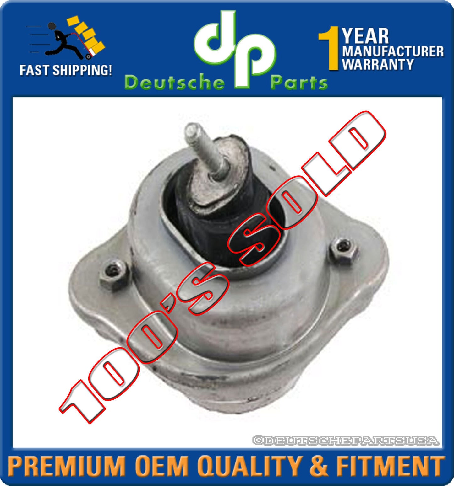 HYDRAULIC OIL FILED Engine Motor Mount for BMW E46 325Xi 330Xi 22116750862 RIGHT