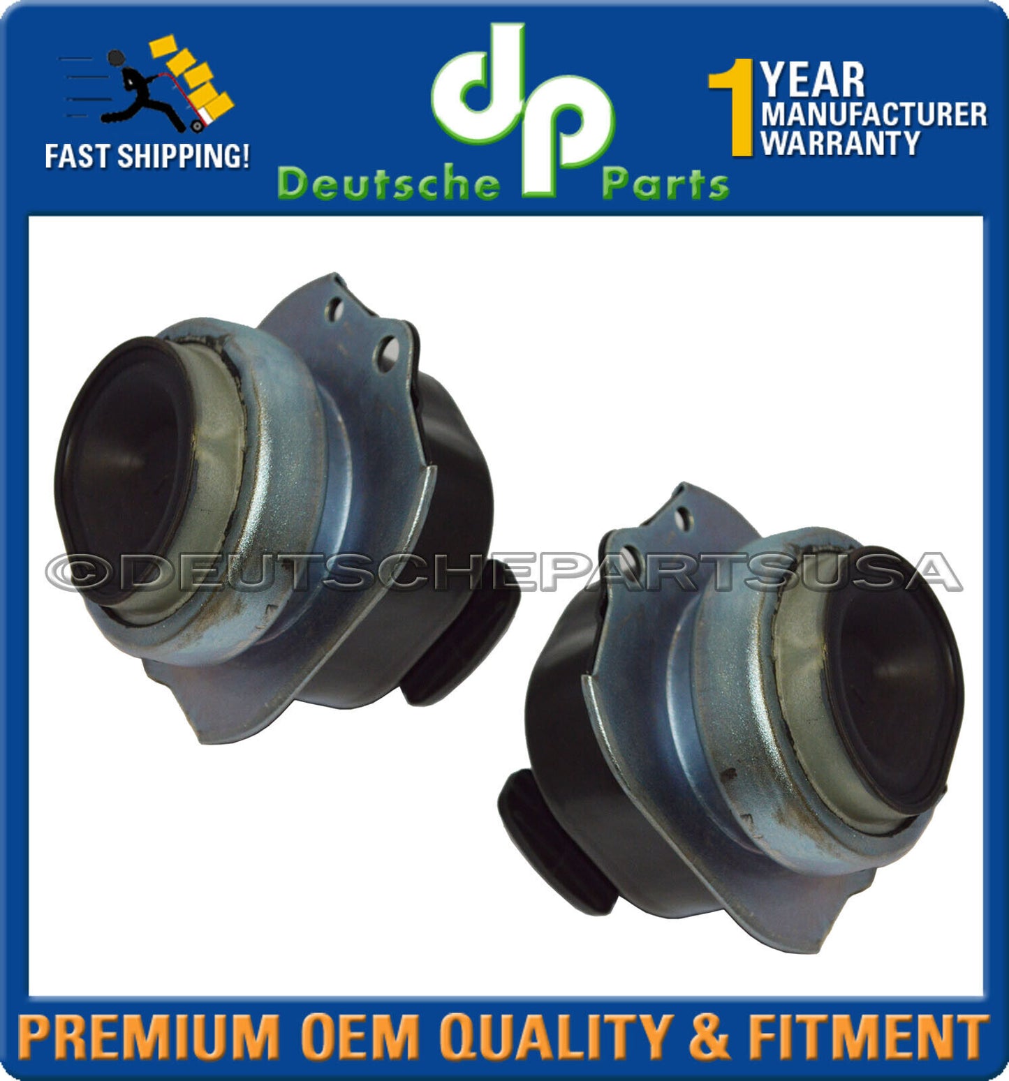 For BMW E70 E71 X5 X6 L+R Engine Motor Mount N63B44A N63B44B Set 3