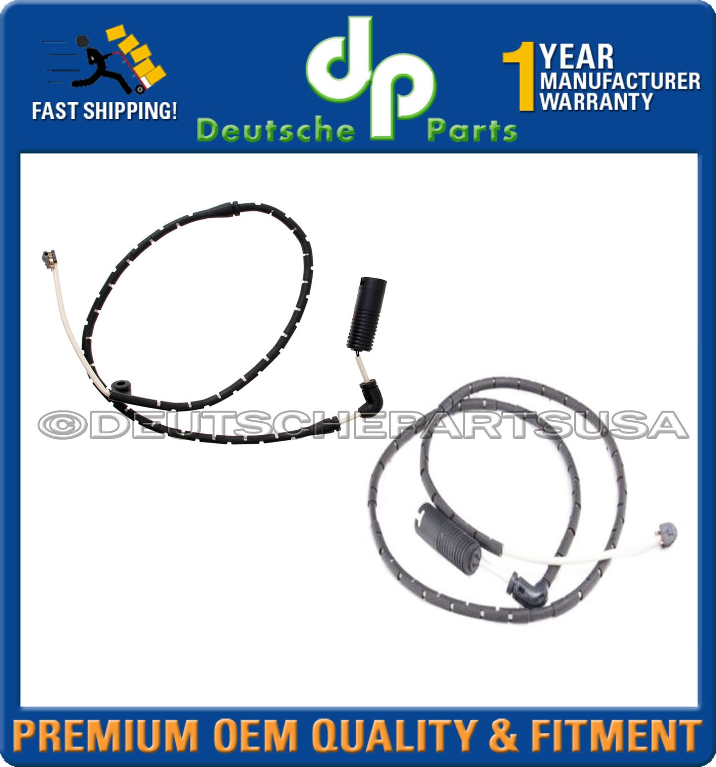 FRONT+REAR BRAKE PAD WEAR SENSOR INDICATOR 34353411756 + 34353411757 BMW E83 X3