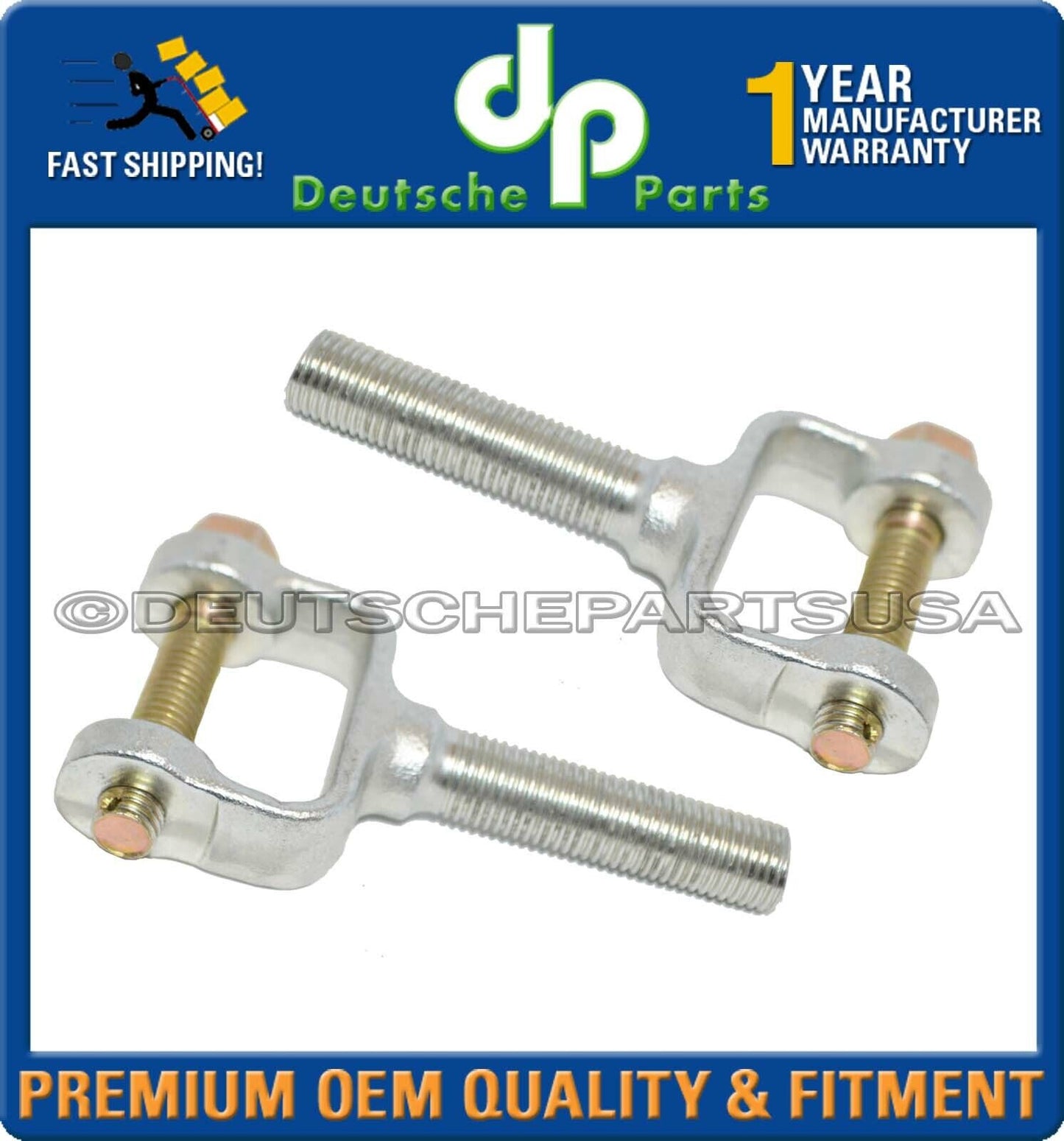 Porsche 911 912 914 Steering Tie Rod Ends Forks Bolts Front LH + RH Set of 6