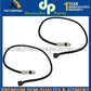 PORSCHE 928 Rear LH + RH Brake Disc Pad Wear Sensor 92861231302 SET of 2