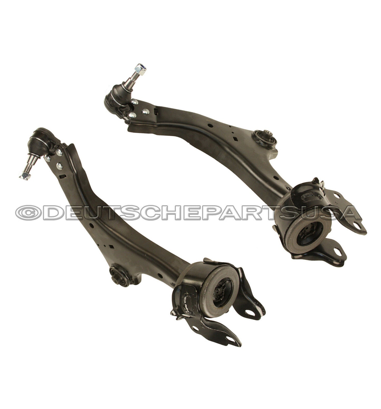 LAND ROVER LR2 CONTROL ARM ARMS BALL JOINTS BUSHING LR007205 + LR007206 SET 2