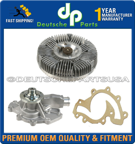 LAND RANGE ROVER DISCOVERY RADIATOR Fan Clutch + WATER PUMP KIT 3 PC