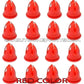 24 x Red Fender & Door Molding trim Clips for Various Mercedes Benz # 0019882081