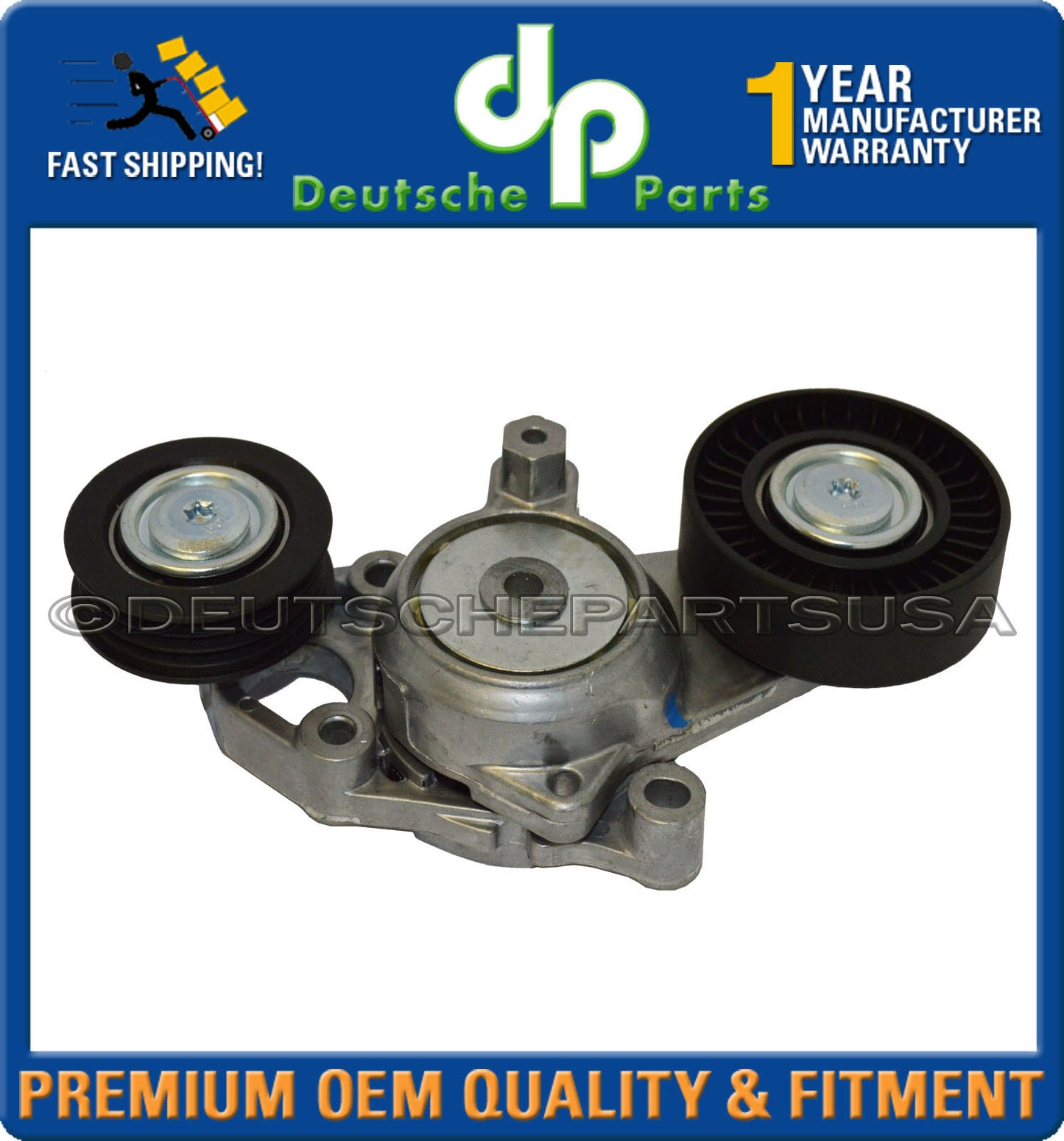 TOYOTA Camry Belt Tensioner Assembly w/ Two Tensioner Pulleys 16601-0V010