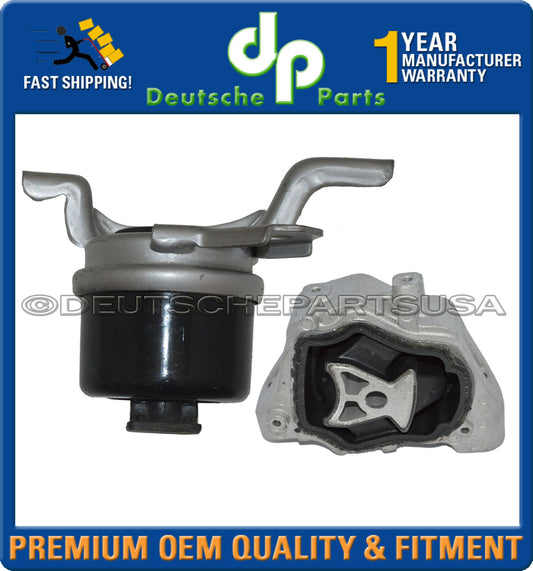 HYDRAULIC ENGINE MOTOR MOUNT MOUNTS LEFT + RIGHT FOR LAND ROVER LR2 SET of 2