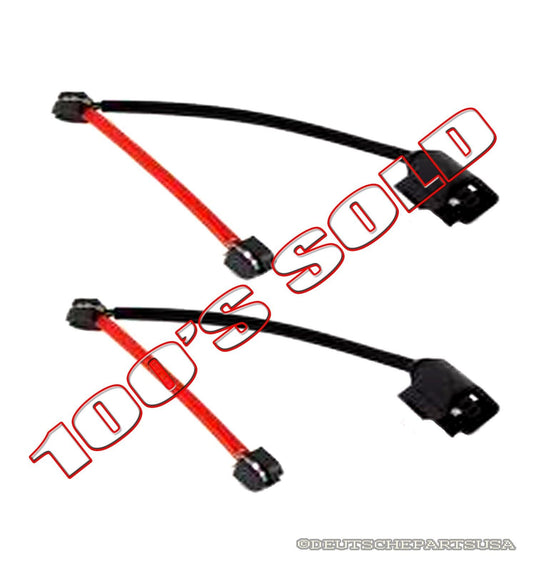 PORSCHE CAYENNE BRAKE PAD WEAR SENSOR INDICATOR REAR 2 x 95561236530 L+R SET 2