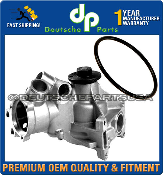 MERCEDES BENZ  W202 124 300E E320 Engine Water Pump w/ Gasket & Metal Impeller