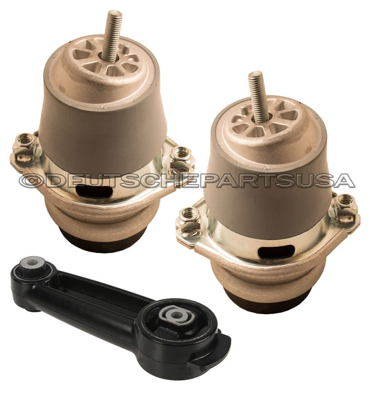 PORSCHE CAYENNE S TURBO 4.5 4.8 V8 HYDRAULIC Engine Motor Mounts + Torque Rod 3