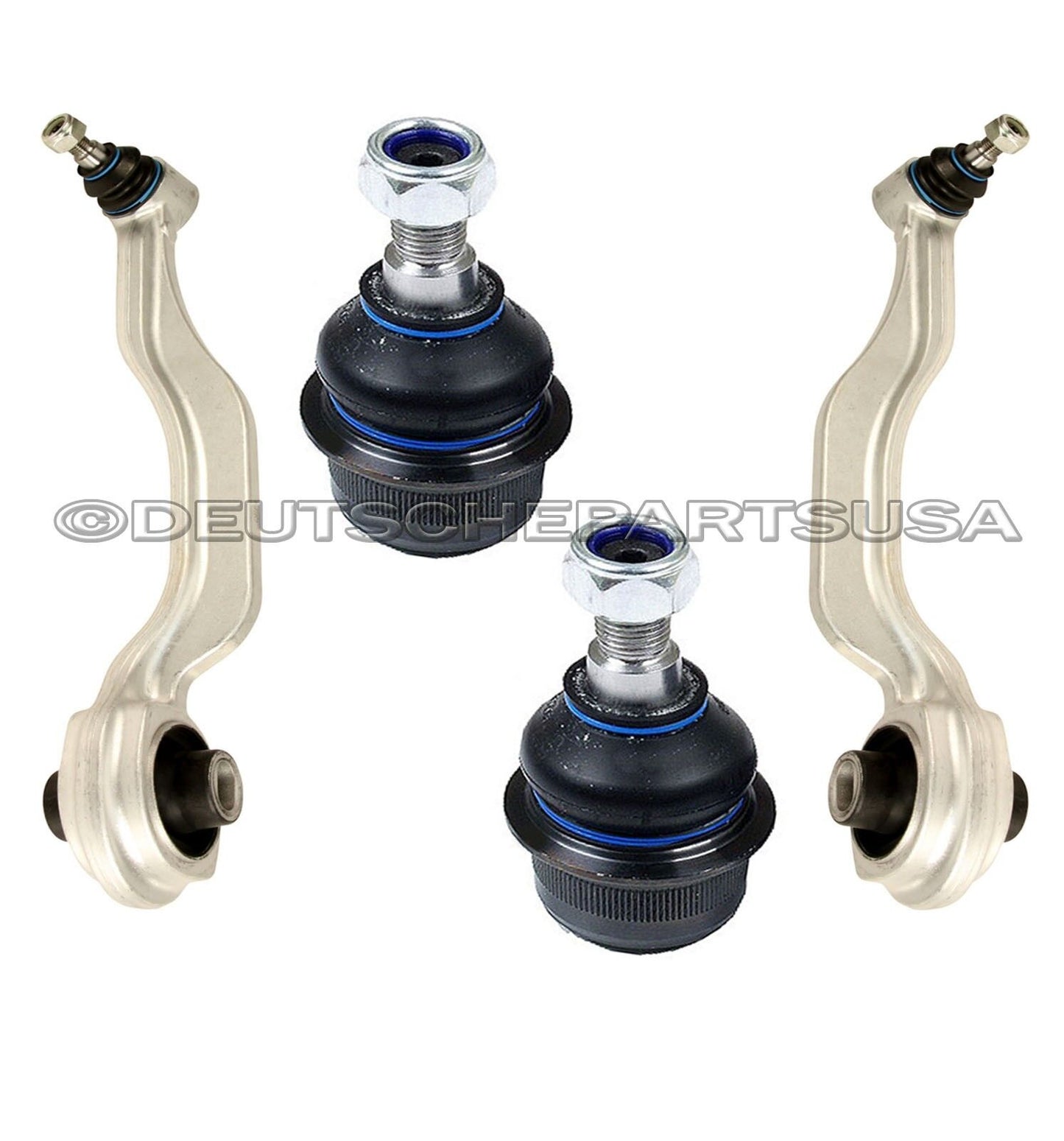 Mercedes W211 E Lower Control Thrust Arm Ball Joints 2113304311 + 2113304411 SET