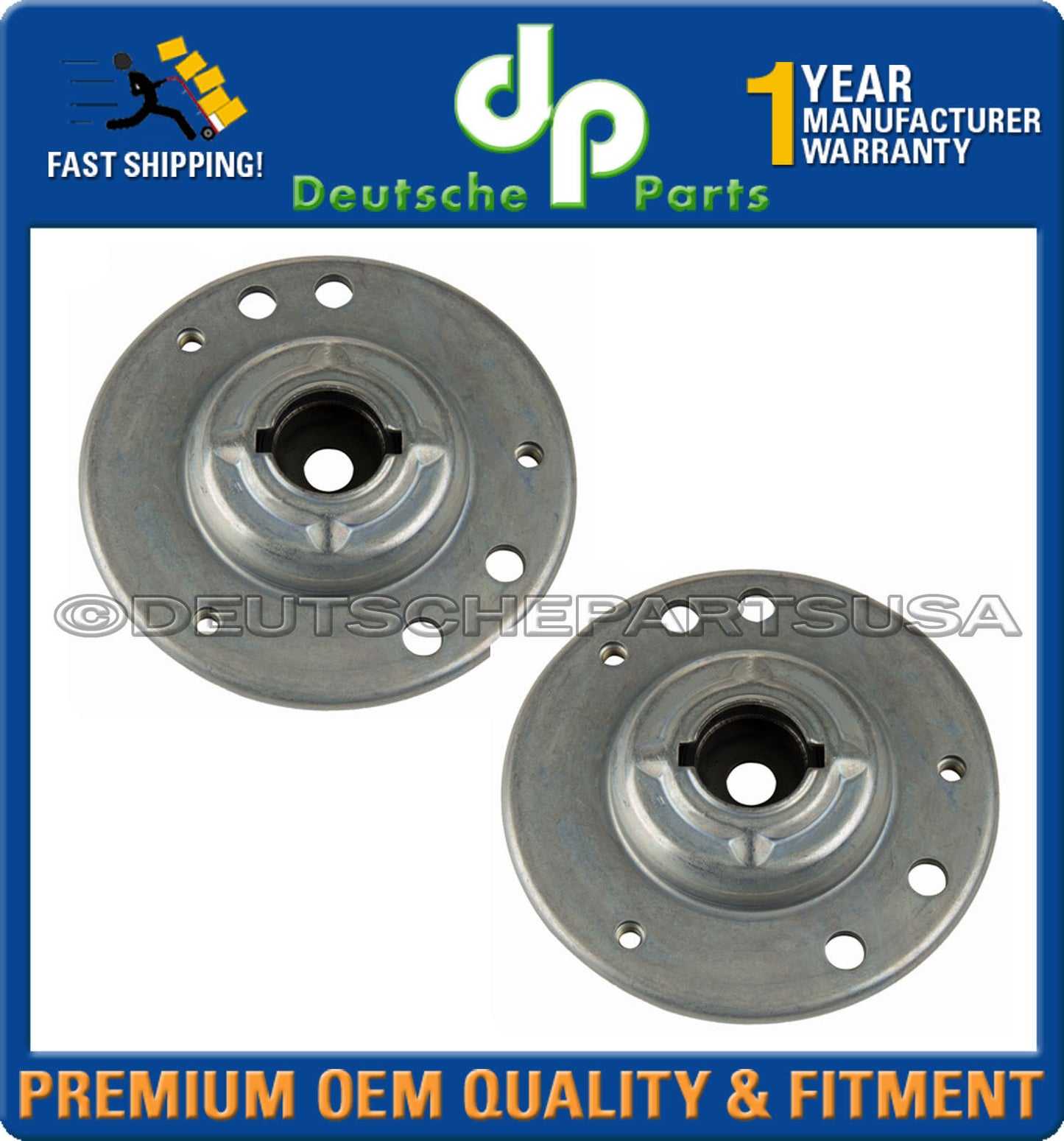 Saab 9-3 Front Shock Strut Mount Mounts LEFT + RIGHT 13188763 13 188 763 SET 2