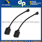 PORSCHE Cayenne Panamera 2010-2016 FR RR L & R Brake Disc Pad Wear Sensor Set 4