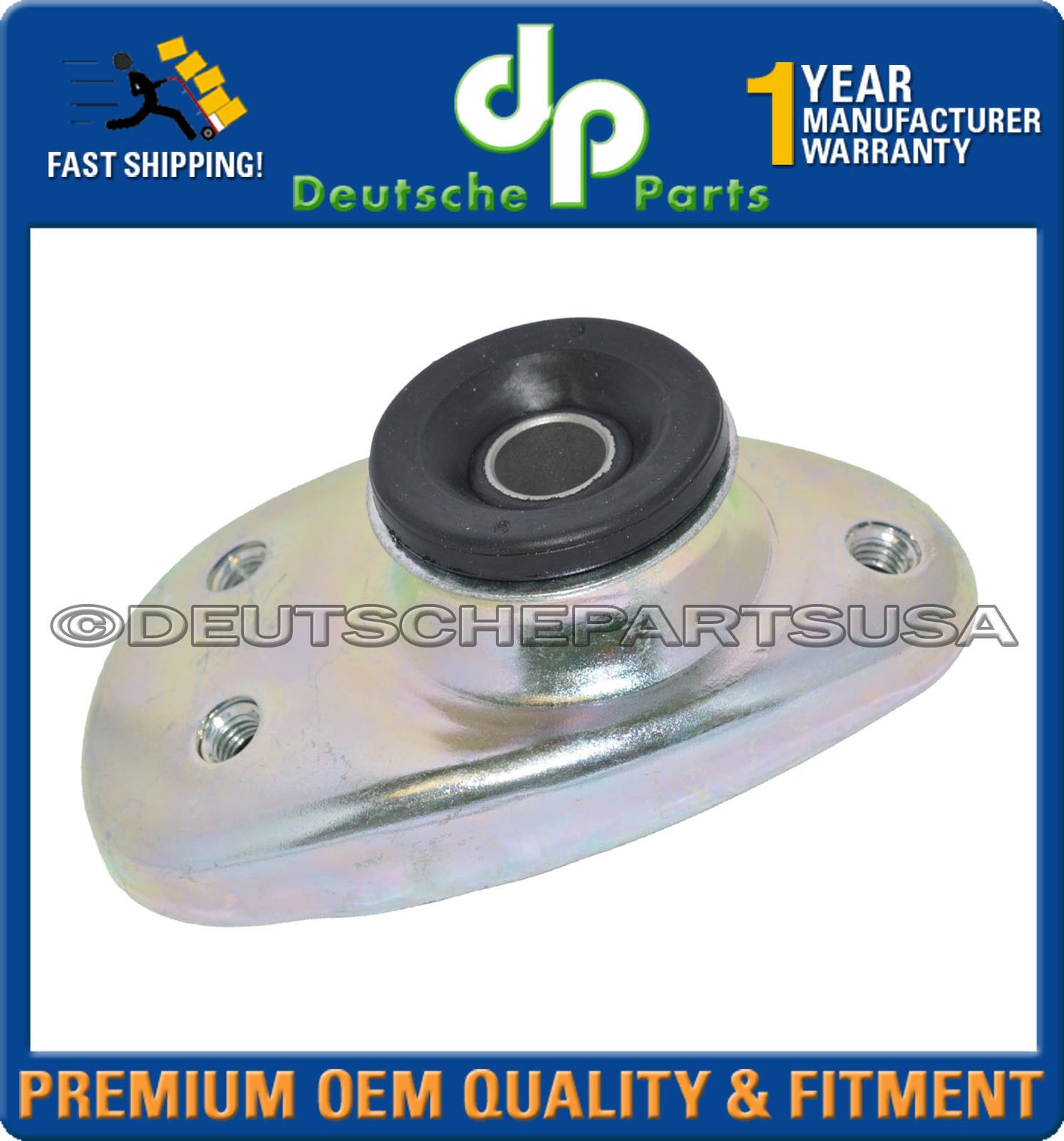 Porsche 911 912 930 FRONT Upper Strut Shock Mount Bump Stops 91134101800 Set 4