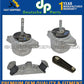 Porsche Panamera 4.8 Engine Motor Mount Transmission Mount Torque Damper Set 4