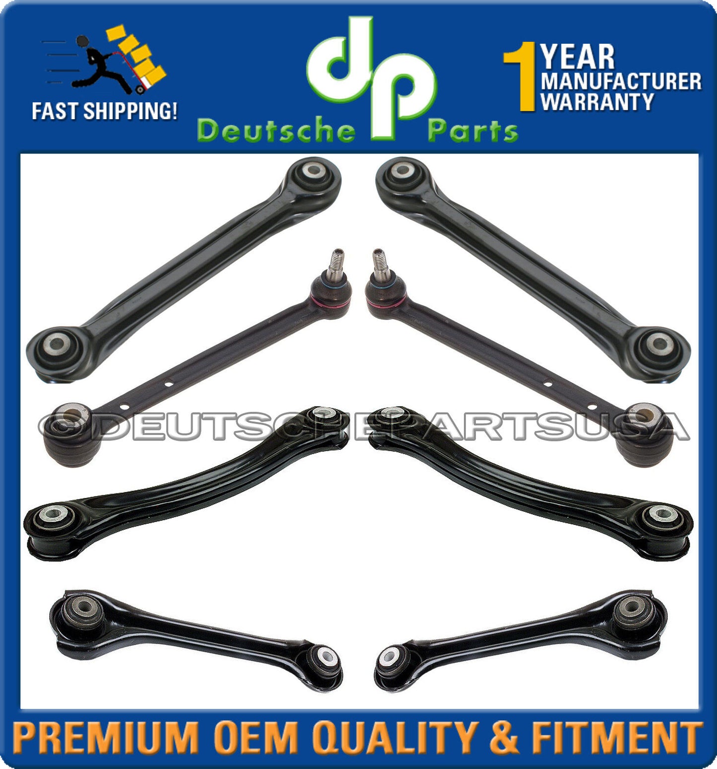 MERCEDES W201 W202 W203 W140 W210 REAR AXLE CONTROL ARMS BUSHING Suspension Kit