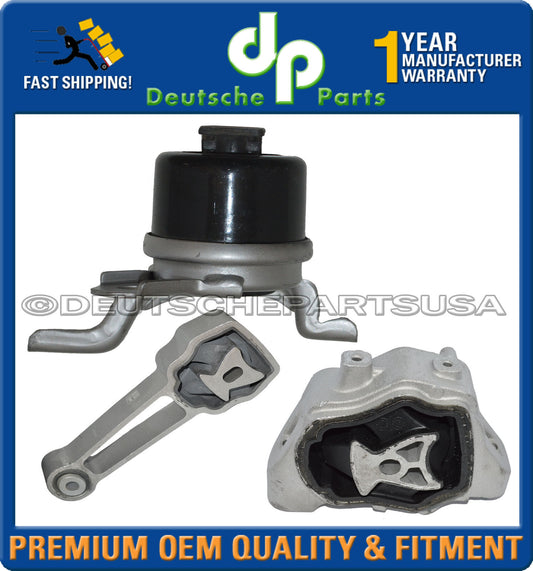 RANGE ROVER EVOQUE HYDRAULIC OIL ENGINE MOTOR + TORQUE STRUT UPPER MOUNT SET 3