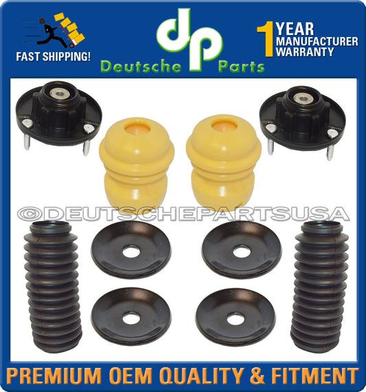 Porsche 911 996 Rear Strut Shock Mount Bump stop Boot Washer Suspension Kit 10