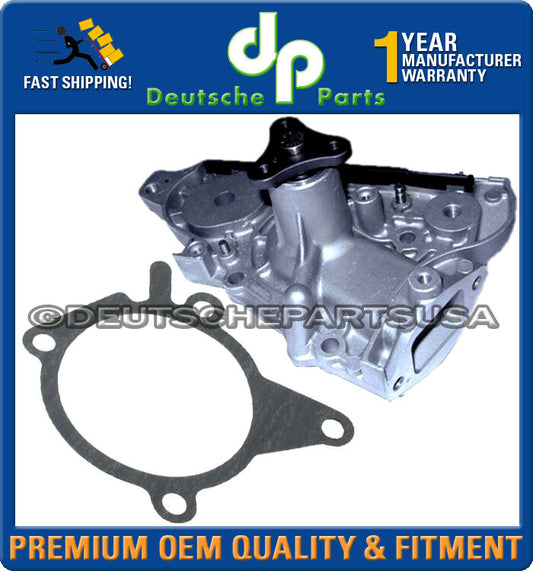 WATER PUMP WITH  METAL IMPELLER & GASKET for KIA SEPHIA ENGINE 0K24A15010