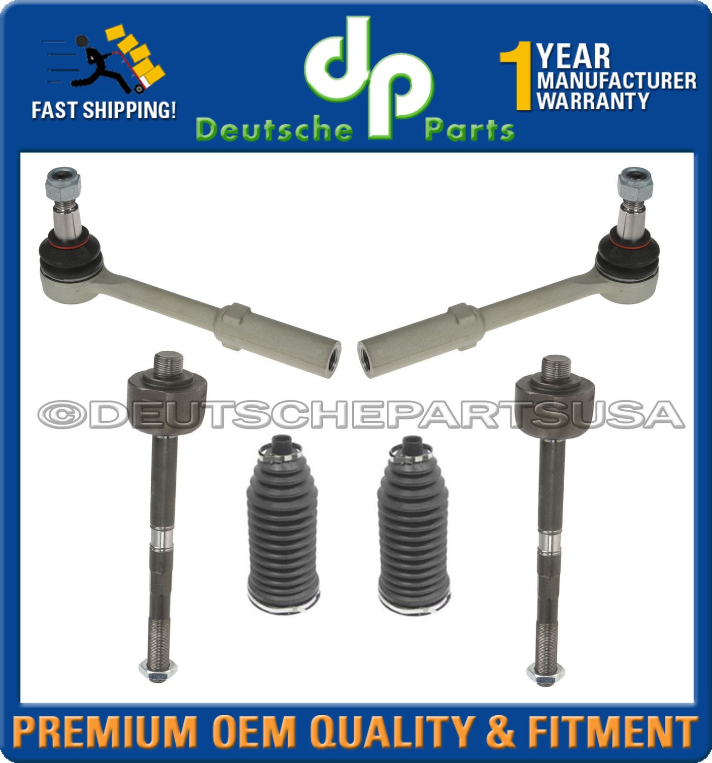 Mercedes W221 S550 S400 LEFT + RIGHT INNER + OUTER TIE ROD RODS RACK BOOT KIT 6