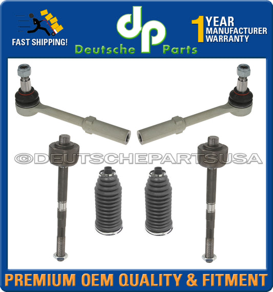 Mercedes W221 S550 S400 LEFT + RIGHT INNER + OUTER TIE ROD RODS RACK BOOT KIT 6