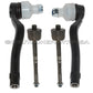 FRONT Inner + Outer Steering Tie Rod Rods LEFT + RIGHT for MERCEDES GLK SET 4