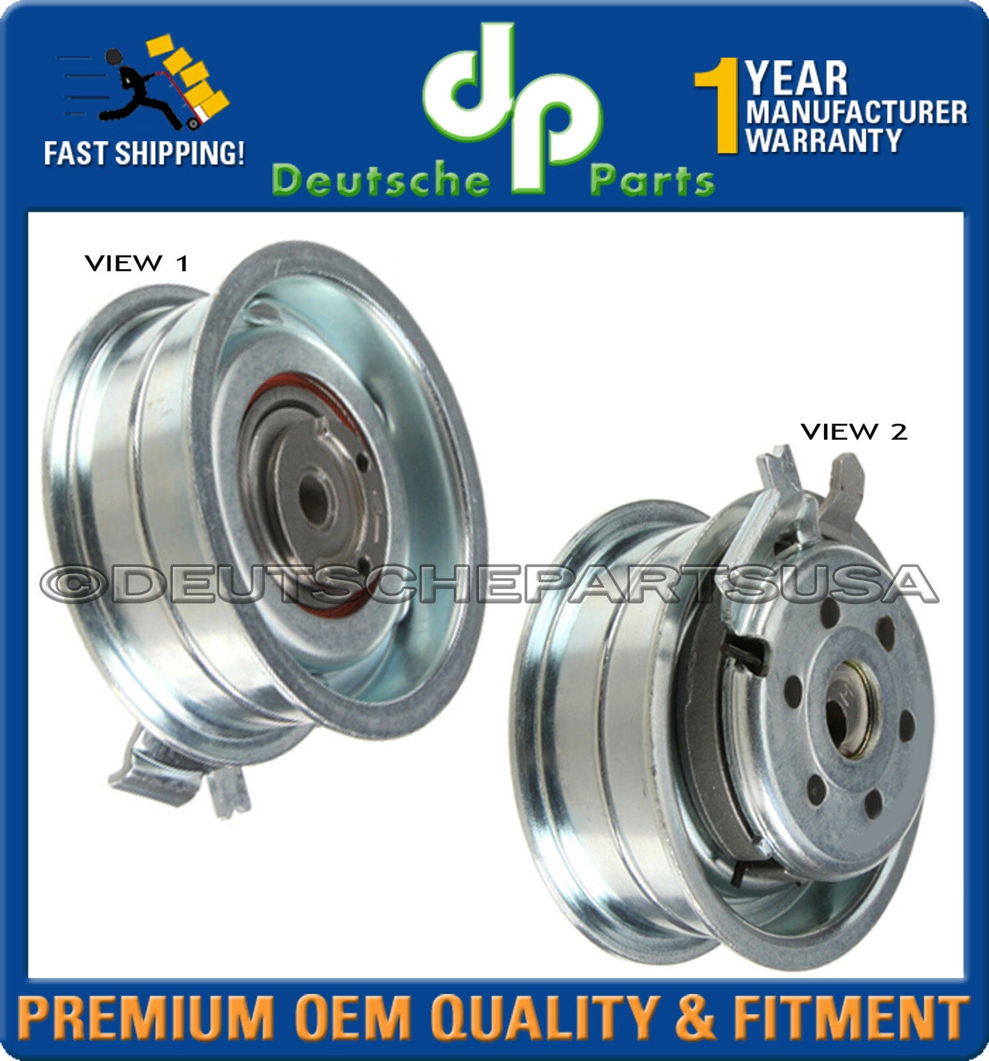 VW JETTA GOLF BEETLE 2.0 GL GLS GTI ENGINE TIMING BELT TENSIONER ROLLER PULLEY