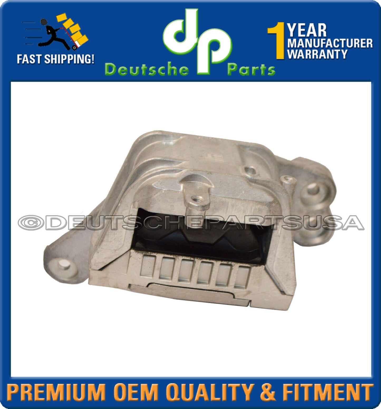 VW JETTA RIGHT ENGINE MOTOR MOUNT 1.9 TDI L4 05 06 1K0 199 262AS 1K0199262AS