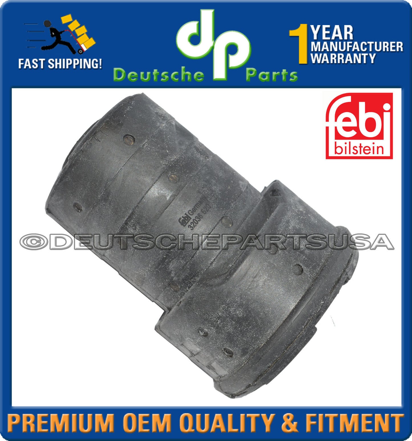 Rear AXLE CARRIER SUBFRAME Mount BUSHING MOUNTING 33311094036 for BMW E39 FEBI