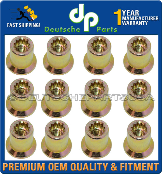 12 x Porsche 964 993 ENGINE BLOCK Cylinder Head HEAD TENSIONING Nut 96410438201