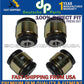JAGUAR S TYPE Rear Lower Control Arm Fluid Hydrabushes BUSHING Bushings SET 4