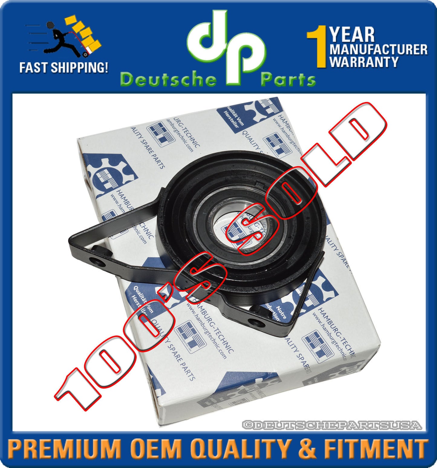 VOLVO XC70 TURBO - XC90 Driveshaft Drive Shaft Center Support Bearing + Mount