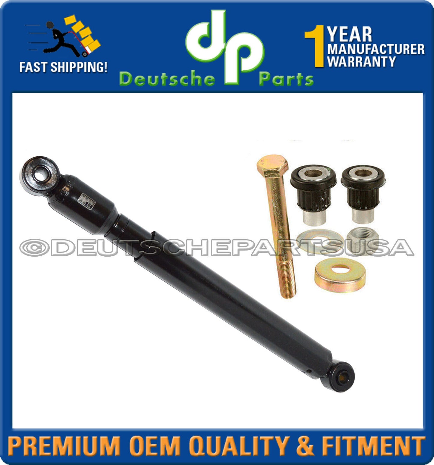 Mercedes R107 560SL Center Steering Drag Link Damper Idler Arm Bushing Repair Ki