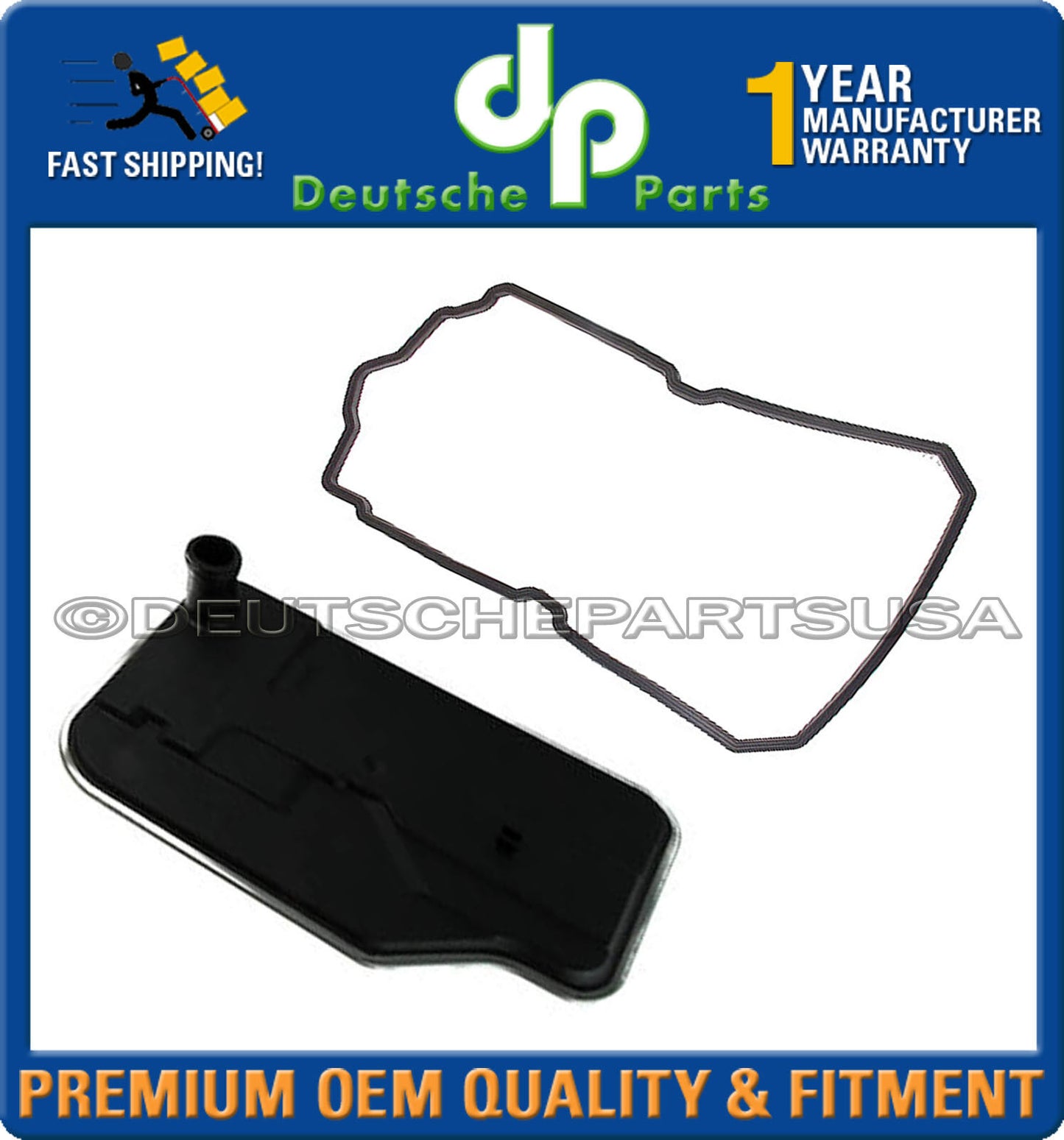 For MERCEDES 2212770195 + 2202710380 Automatic Transmission AT Filter Kit