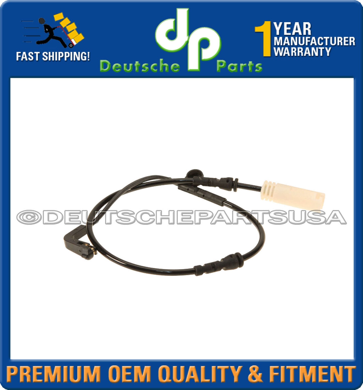 FRONT RIGHT BRAKE PAD SENSOR FOR BMW E60 E63 M5 M6 34 35 2 282 935 OEMQ