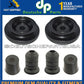 PORSCHE 924 944 FRONT STRUT MOUNT MOUNTS BUSHING Washer NUT 94434307101 Set 10