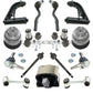 MERCEDES W210 E300 Front Control Arms Ball Joints Tie Rods Mounts SUSPENSION Kit