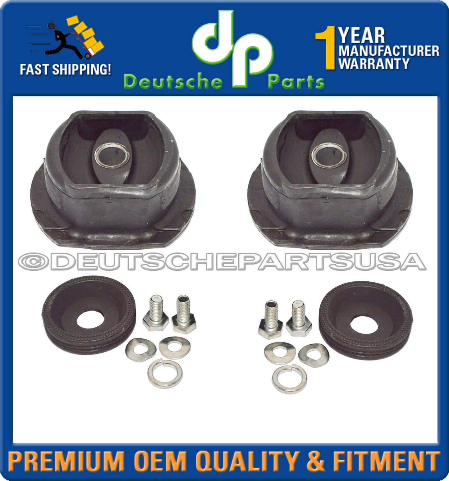 Mercedes W123 Rear Axle Suspension Bearing SUBFRAME Bushing Kit 1233500075