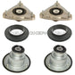 Porsche 986 987 Boxster Cayman Front + Rear Strut Mount Bearing Kit L + R SET 10