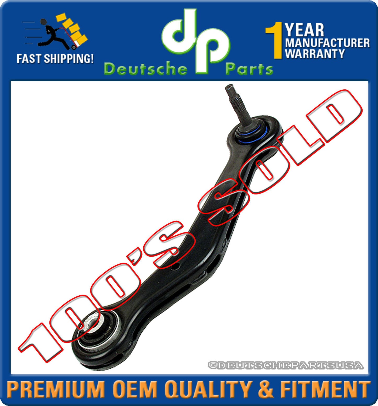 REAR AXLE CAMBER STRUT UPPER CONTROL ARM LEFT for BMW E38 740i 740iL 33326770059