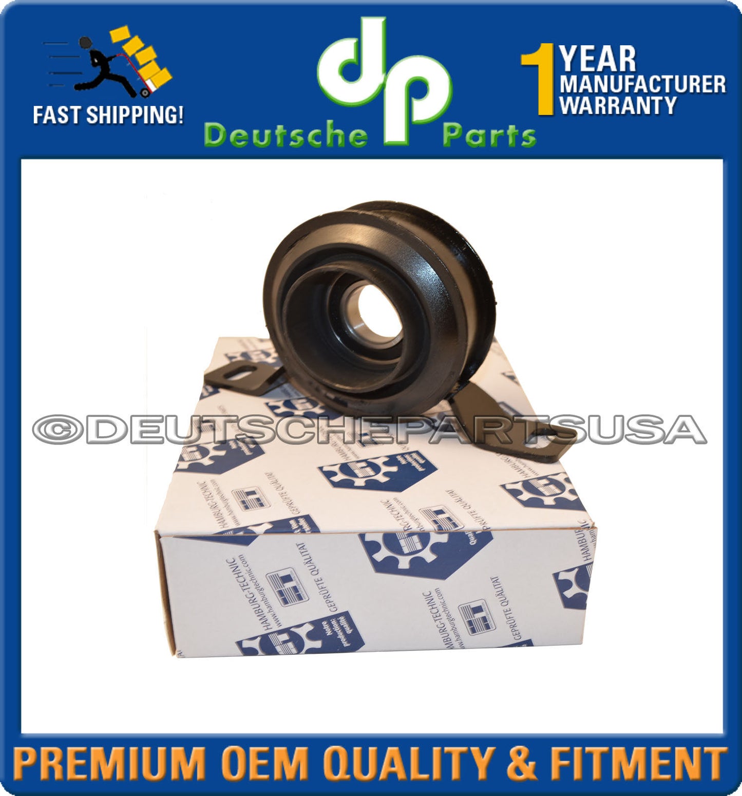 Driveshaft Center Support Bearing Drive Shaft Mount for Jaguar XJ8 2003 -2009