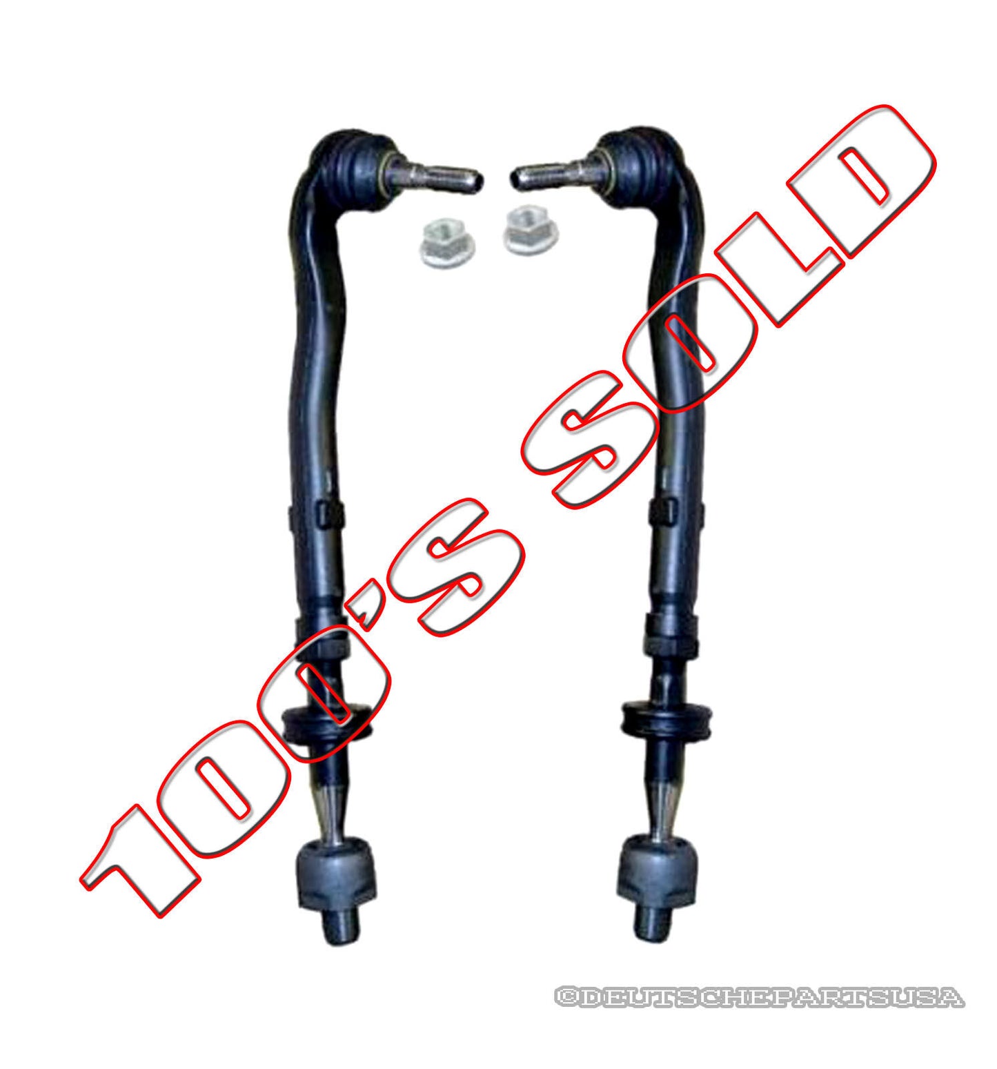 Tie Rod Rods Inner Outer 32111094673 32111094674 SET 2 for BMW E39 525i 528i 530