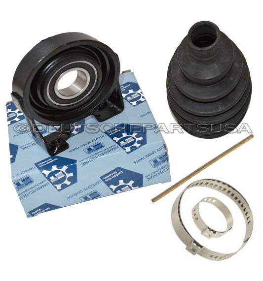 PORSCHE CAYENNE DRIVESHAFT CENTER SUPPORT BEARING + CV BOOT SUP DESIGN 955421020