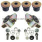 Porsche 944 951 968 Control Arm Arms Ball Joint + Rear Mounts + Bushing Kit 8 pc