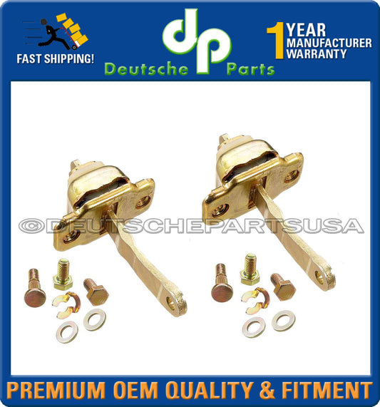 PORSCHE 911 912 930 964 993 TURBO DOOR STOP CHECK STRAP LR KIT 91153195700 SET 2