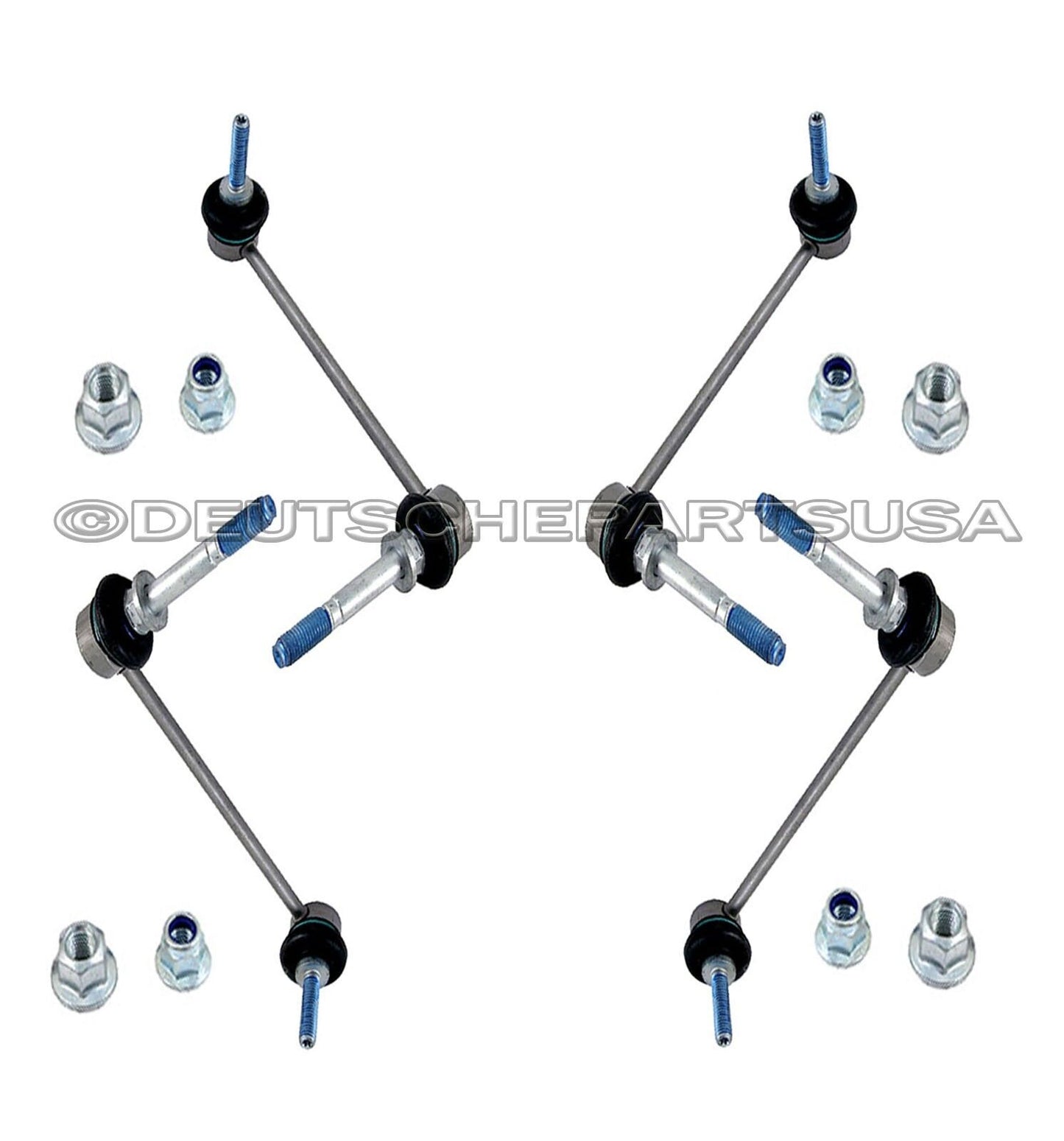 PORSCHE 987 BOXSTER CAYMAN FRONT REAR ANTI ROLL SWAY STABILIZER BAR DROP LINKS 4