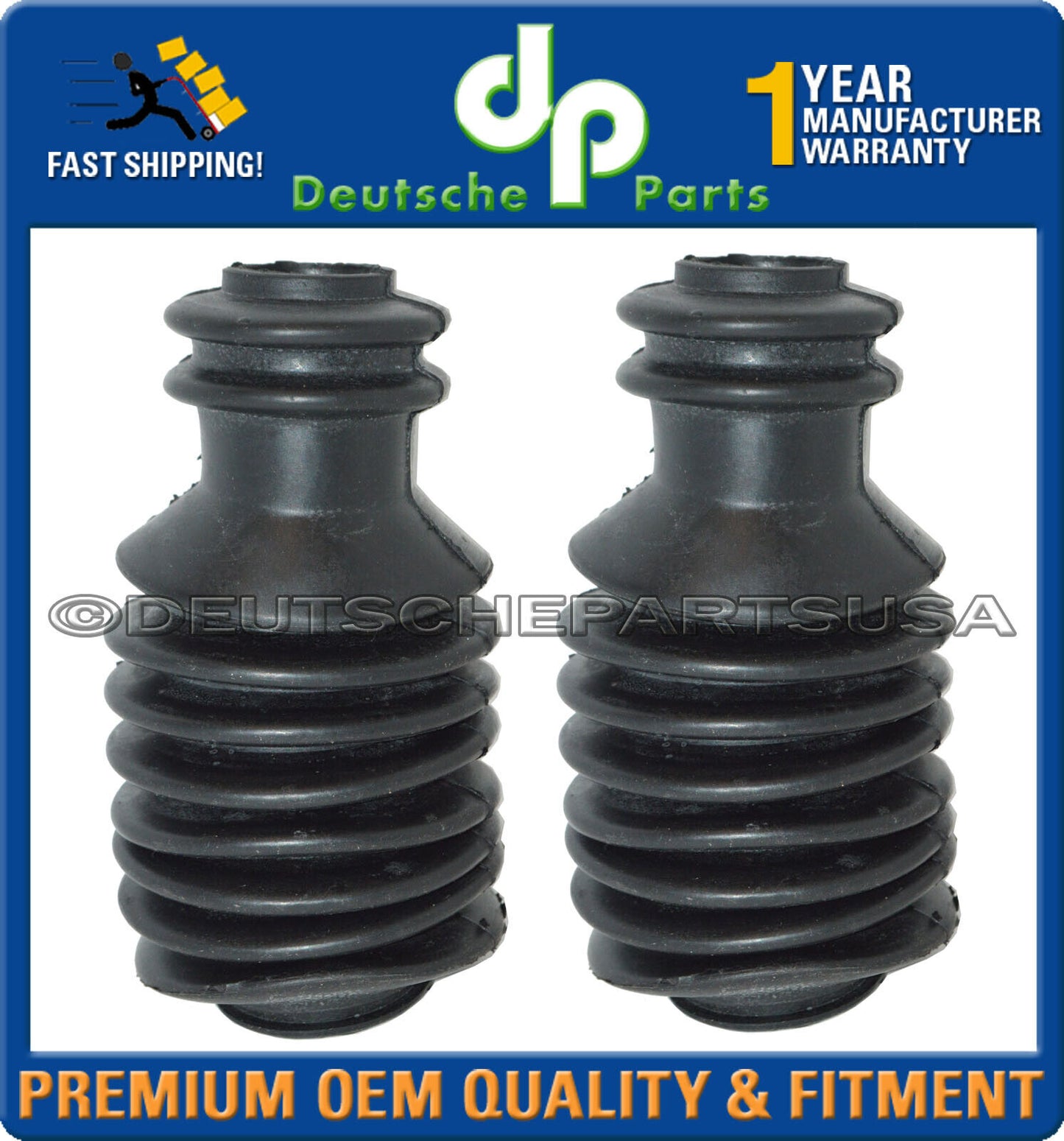 For Porsche 928 Steering Rack Boot 928 347 191 03 92834719103 Set of 2