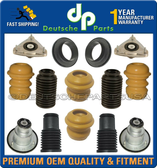 Porsche 986 Boxster 96-04 FRONT REAR Strut Mount Mounts Bearing Kit L+R SET 14
